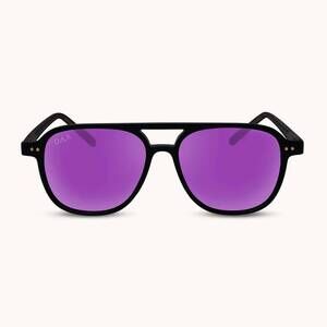 NEW DAX EYEWEAR briggs aviator sunglasses in purple